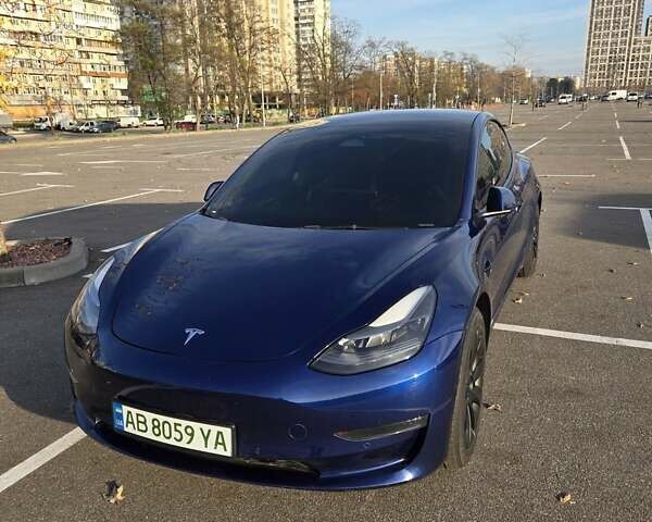 Синій Тесла Модель 3, об'ємом двигуна 0 л та пробігом 177 тис. км за 18700 $, фото 1 на Automoto.ua