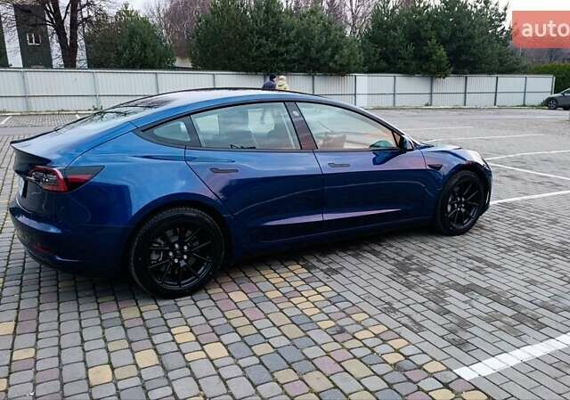 Синий Тесла Модель 3, объемом двигателя 0 л и пробегом 12 тыс. км за 23500 $, фото 1 на Automoto.ua