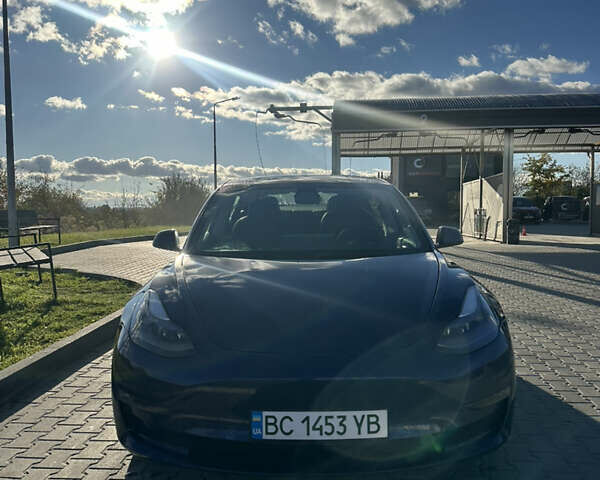 Синій Тесла Модель 3, об'ємом двигуна 0 л та пробігом 102 тис. км за 17600 $, фото 1 на Automoto.ua