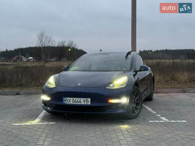 Синій Тесла Модель 3, об'ємом двигуна 0 л та пробігом 72 тис. км за 23000 $, фото 1 на Automoto.ua