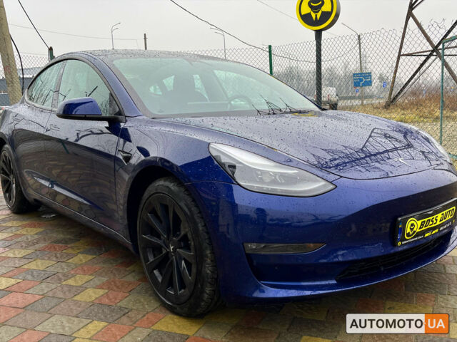 Синій Тесла Модель 3, об'ємом двигуна 82 л та пробігом 96 тис. км за 25000 $, фото 1 на Automoto.ua