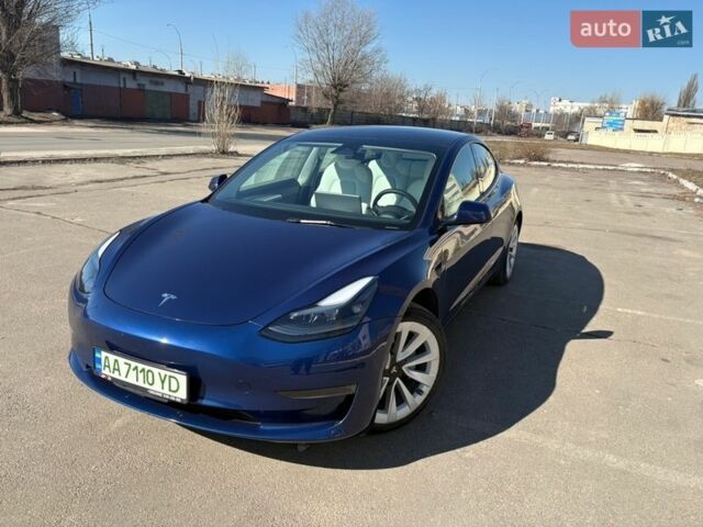 Синій Тесла Модель 3, об'ємом двигуна 0 л та пробігом 30 тис. км за 23000 $, фото 1 на Automoto.ua