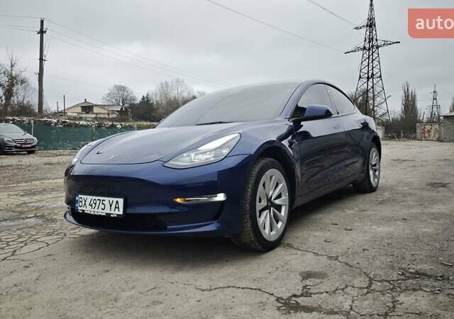 Синій Тесла Модель 3, об'ємом двигуна 0 л та пробігом 121 тис. км за 19500 $, фото 1 на Automoto.ua