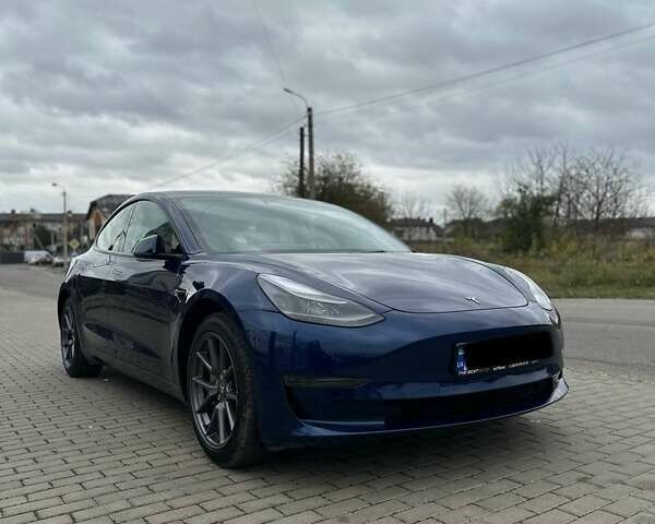 Синий Тесла Модель 3, объемом двигателя 0 л и пробегом 7 тыс. км за 28600 $, фото 1 на Automoto.ua