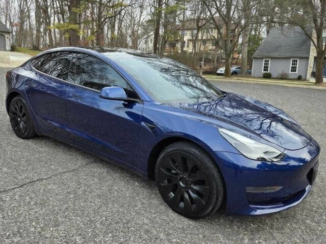 Синий Тесла Модель 3, объемом двигателя 0 л и пробегом 19 тыс. км за 17200 $, фото 1 на Automoto.ua