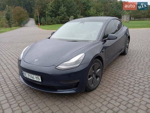 Синий Тесла Модель 3, объемом двигателя 0 л и пробегом 10 тыс. км за 22550 $, фото 1 на Automoto.ua