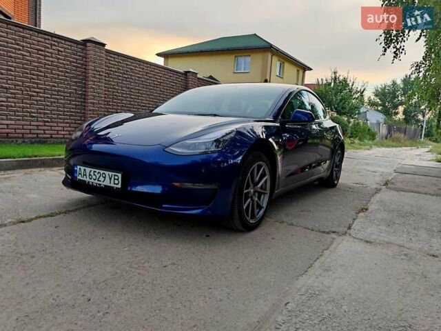 Синий Тесла Модель 3, объемом двигателя 0 л и пробегом 23 тыс. км за 23000 $, фото 1 на Automoto.ua