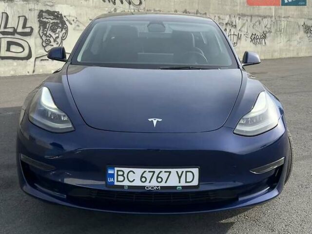 Синій Тесла Модель 3, об'ємом двигуна 0 л та пробігом 74 тис. км за 22800 $, фото 1 на Automoto.ua