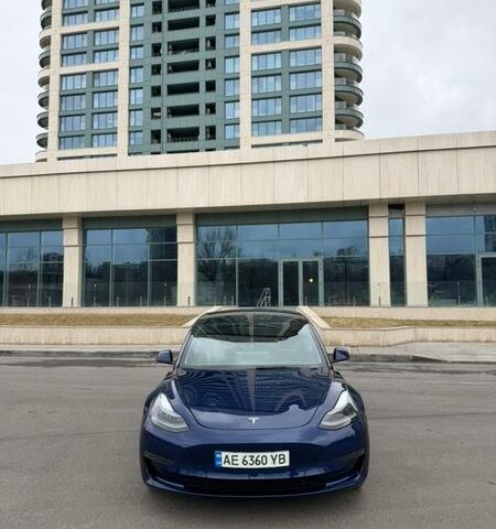 Синий Тесла Модель 3, объемом двигателя 0 л и пробегом 36 тыс. км за 19900 $, фото 1 на Automoto.ua