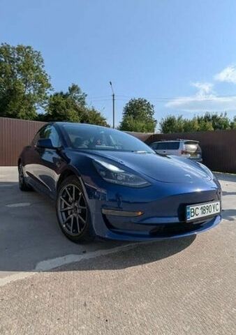 Синій Тесла Модель 3, об'ємом двигуна 0 л та пробігом 67 тис. км за 23000 $, фото 1 на Automoto.ua