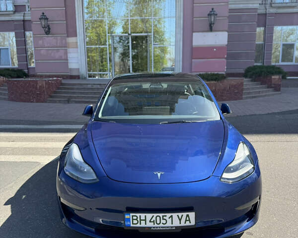 Синій Тесла Модель 3, об'ємом двигуна 0 л та пробігом 45 тис. км за 24500 $, фото 1 на Automoto.ua