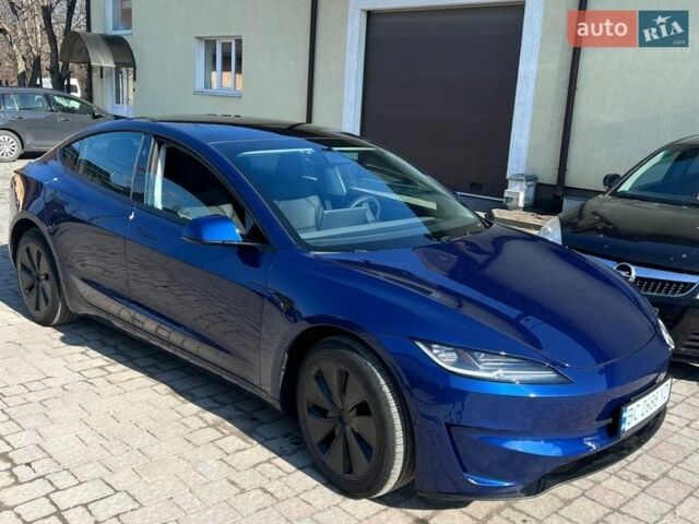 Синий Тесла Модель 3, объемом двигателя 0 л и пробегом 24 тыс. км за 28900 $, фото 1 на Automoto.ua