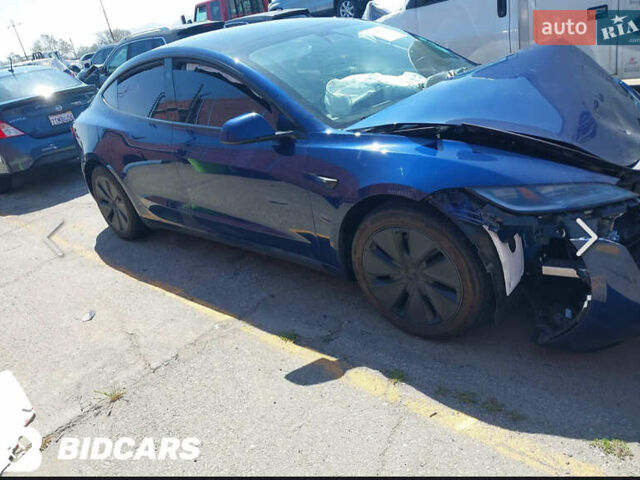 Синий Тесла Модель 3, объемом двигателя 0 л и пробегом 15 тыс. км за 19500 $, фото 1 на Automoto.ua