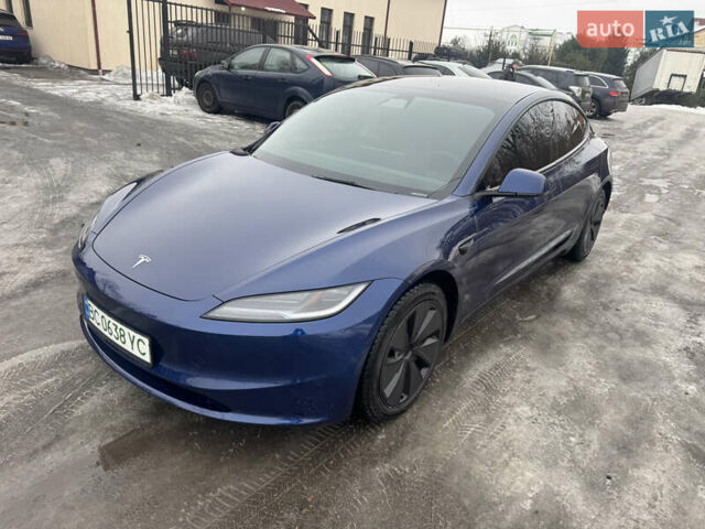 Синий Тесла Модель 3, объемом двигателя 0 л и пробегом 20 тыс. км за 23900 $, фото 1 на Automoto.ua