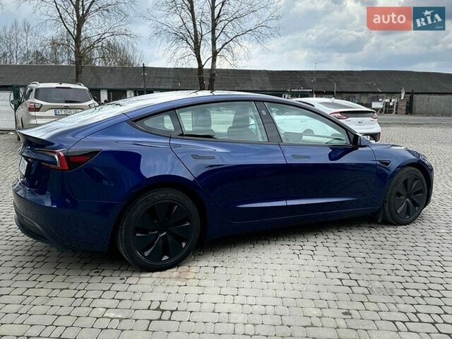 Синий Тесла Модель 3, объемом двигателя 0 л и пробегом 5 тыс. км за 29700 $, фото 1 на Automoto.ua