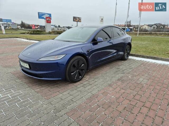 Синій Тесла Модель 3, об'ємом двигуна 0 л та пробігом 20 тис. км за 25000 $, фото 1 на Automoto.ua