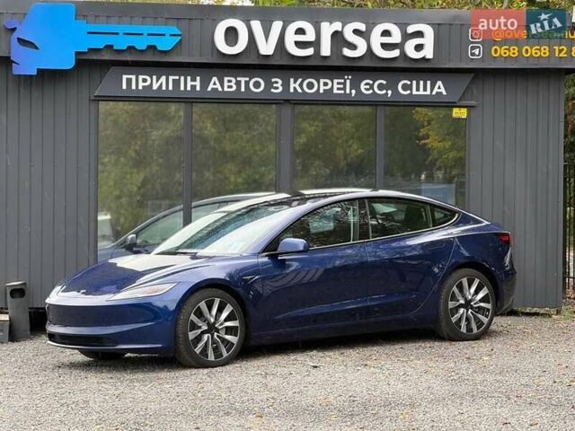 Синій Тесла Модель 3, об'ємом двигуна 0 л та пробігом 1 тис. км за 27500 $, фото 1 на Automoto.ua