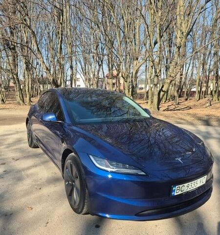 Синій Тесла Модель 3, об'ємом двигуна 0 л та пробігом 20 тис. км за 25000 $, фото 1 на Automoto.ua