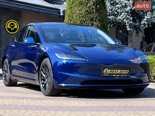 Синій Тесла Модель 3, об'ємом двигуна 0 л та пробігом 9 тис. км за 25650 $, фото 1 на Automoto.ua