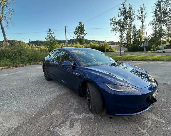 Тесла Модель 3 2024 у Львові на Automoto.ua Синій Тесла Модель 3, об'ємом двигуна 0 л та пробігом 4 тис. км за 32000 $, фото 1 на Automoto.ua