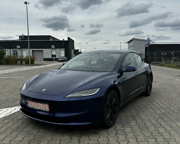 Синий Тесла Модель 3, объемом двигателя 0 л и пробегом 7 тыс. км за 24300 $, фото 1 на Automoto.ua