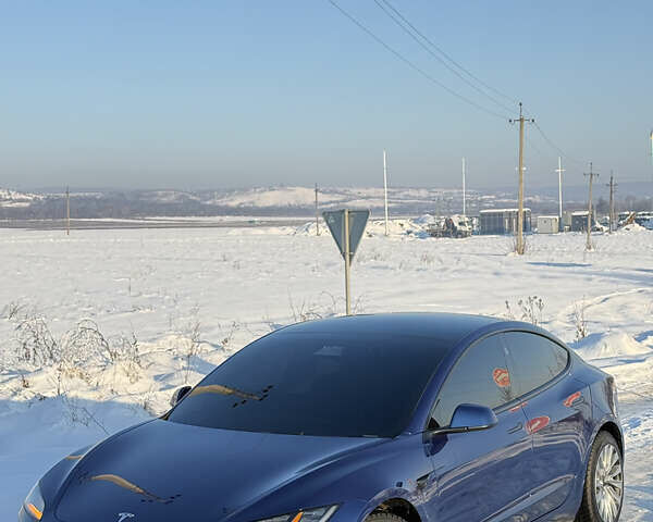 Синій Тесла Модель 3, об'ємом двигуна 0 л та пробігом 7 тис. км за 27000 $, фото 1 на Automoto.ua