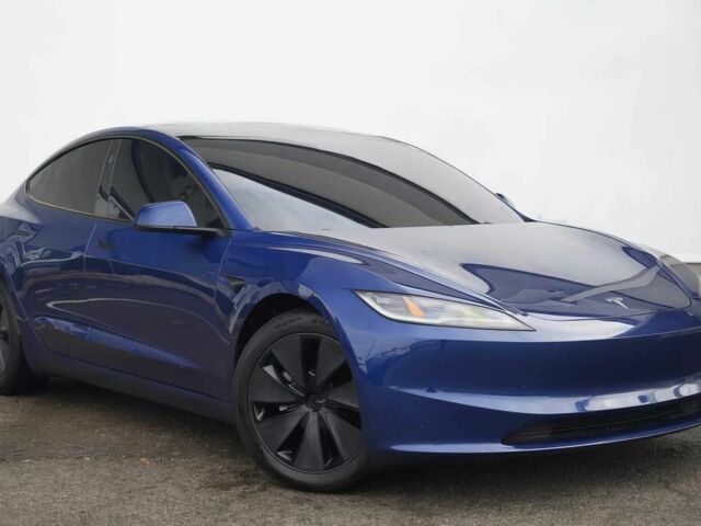 Синий Тесла Модель 3, объемом двигателя 0 л и пробегом 1 тыс. км за 15400 $, фото 1 на Automoto.ua