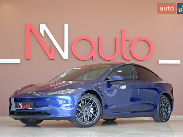 Синій Тесла Модель 3, об'ємом двигуна 0 л та пробігом 6 тис. км за 33900 $, фото 1 на Automoto.ua
