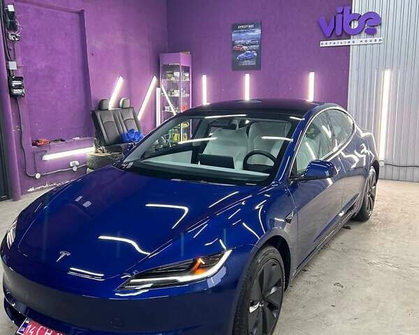 Синий Тесла Модель 3, объемом двигателя 0 л и пробегом 15 тыс. км за 29400 $, фото 1 на Automoto.ua