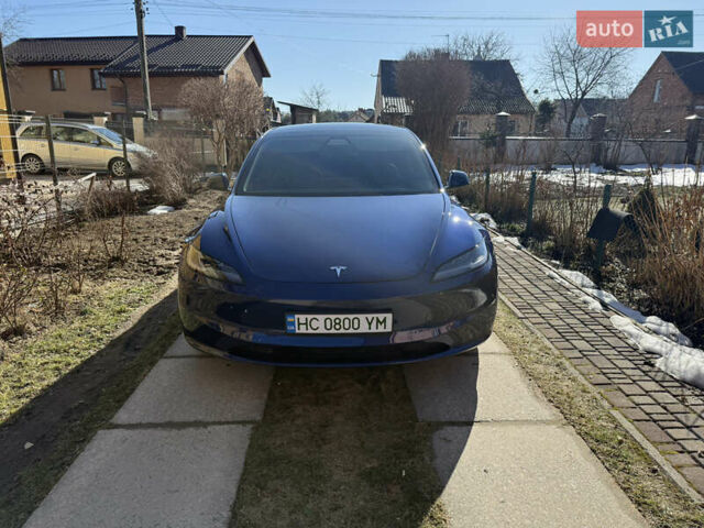 Синій Тесла Модель 3, об'ємом двигуна 0 л та пробігом 11 тис. км за 25200 $, фото 1 на Automoto.ua