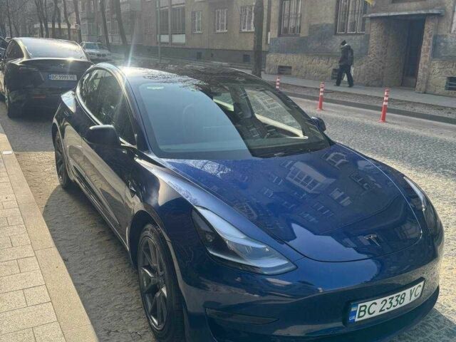Синій Тесла Модель 3, об'ємом двигуна 0 л та пробігом 23 тис. км за 21000 $, фото 1 на Automoto.ua