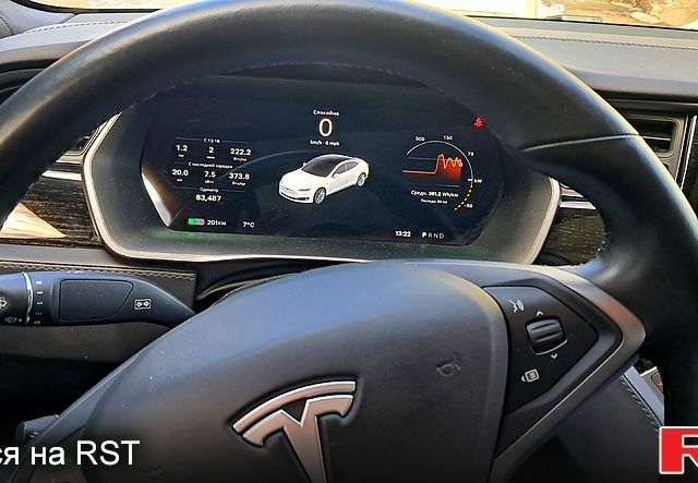 Белый Тесла Модель С, объемом двигателя 0.31 л и пробегом 83 тыс. км за 33900 $, фото 1 на Automoto.ua