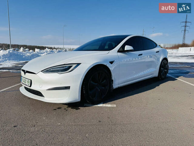 Белый Тесла Модель С, объемом двигателя 0 л и пробегом 189 тыс. км за 29900 $, фото 1 на Automoto.ua