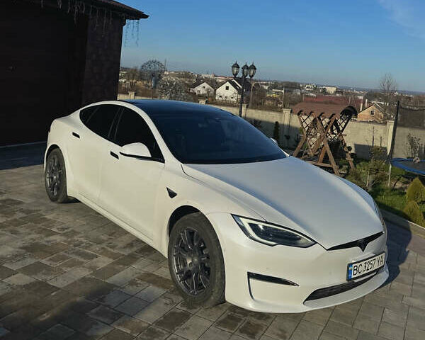 Белый Тесла Модель С, объемом двигателя 0 л и пробегом 20 тыс. км за 42000 $, фото 1 на Automoto.ua