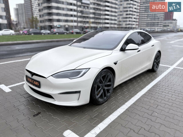Белый Тесла Модель С, объемом двигателя 0 л и пробегом 76 тыс. км за 35999 $, фото 1 на Automoto.ua