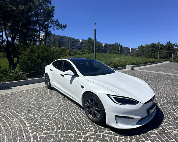 Білий Тесла Модель С, об'ємом двигуна 0 л та пробігом 46 тис. км за 45000 $, фото 1 на Automoto.ua