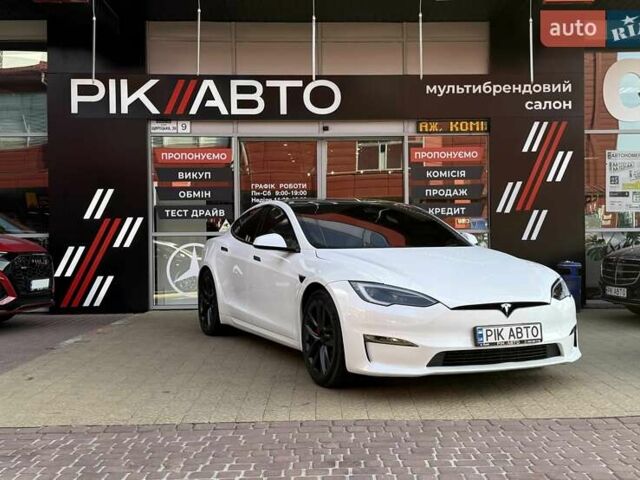 Білий Тесла Модель С, об'ємом двигуна 0 л та пробігом 19 тис. км за 59900 $, фото 1 на Automoto.ua