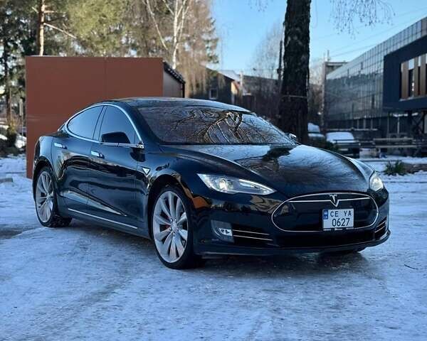 Черный Тесла Модель С, объемом двигателя 0 л и пробегом 174 тыс. км за 13500 $, фото 1 на Automoto.ua