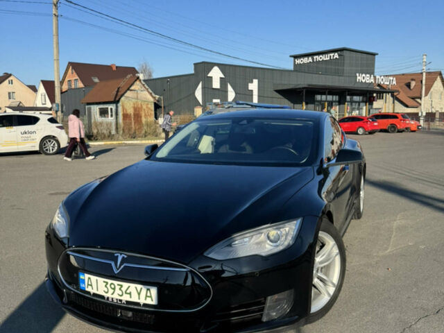 Черный Тесла Модель С, объемом двигателя 0 л и пробегом 195 тыс. км за 15000 $, фото 1 на Automoto.ua