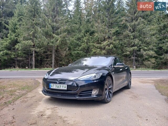Черный Тесла Модель С, объемом двигателя 0 л и пробегом 115 тыс. км за 15300 $, фото 1 на Automoto.ua