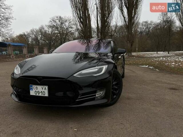 Черный Тесла Модель С, объемом двигателя 0 л и пробегом 95 тыс. км за 17500 $, фото 1 на Automoto.ua