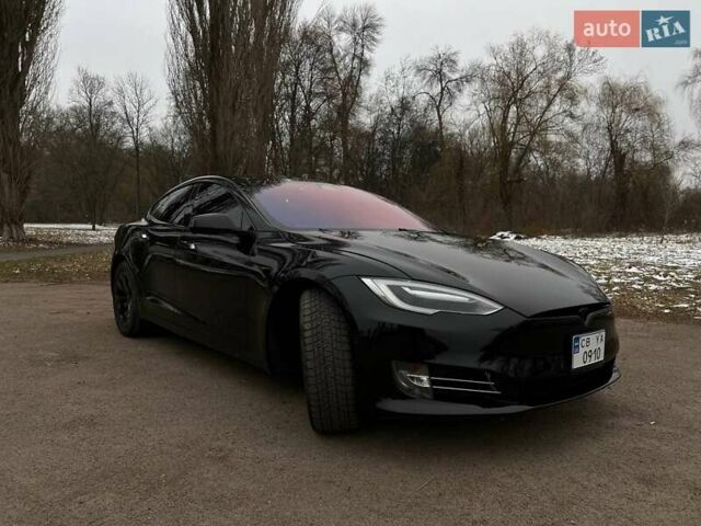 Черный Тесла Модель С, объемом двигателя 0 л и пробегом 97 тыс. км за 15000 $, фото 1 на Automoto.ua