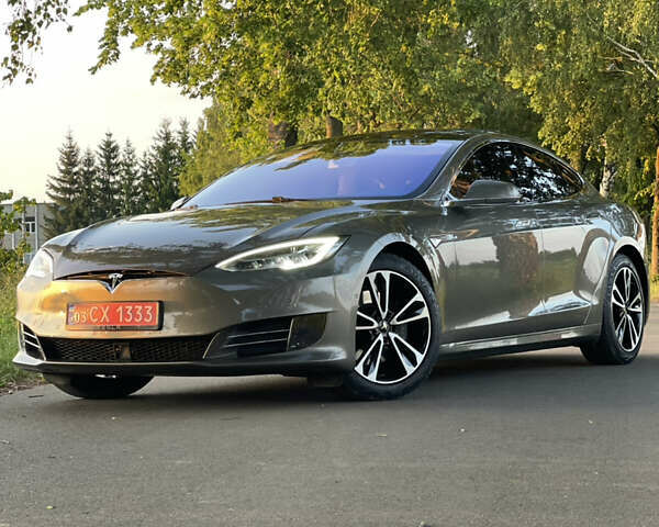 Коричневий Тесла Модель С, об'ємом двигуна 0 л та пробігом 142 тис. км за 19500 $, фото 1 на Automoto.ua