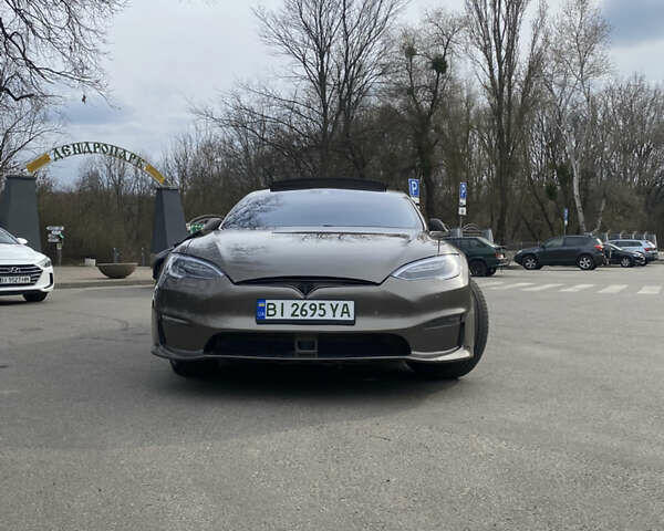 Коричневый Тесла Модель С, объемом двигателя 0 л и пробегом 143 тыс. км за 17000 $, фото 1 на Automoto.ua