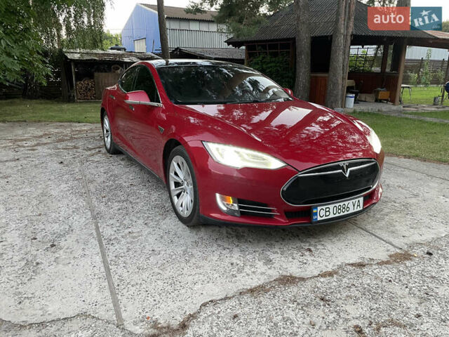 Червоний Тесла Модель С, об'ємом двигуна 0 л та пробігом 198 тис. км за 13500 $, фото 1 на Automoto.ua