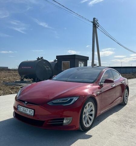 Червоний Тесла Модель С, об'ємом двигуна 0 л та пробігом 82 тис. км за 15900 $, фото 1 на Automoto.ua
