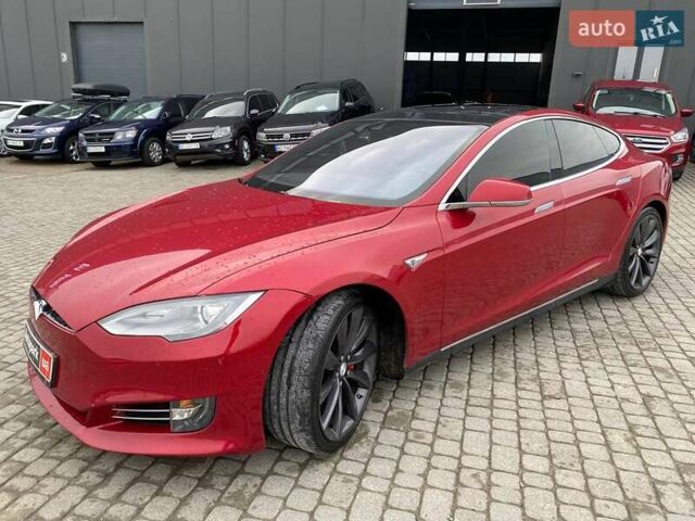 Червоний Тесла Модель С, об'ємом двигуна 0 л та пробігом 126 тис. км за 15990 $, фото 1 на Automoto.ua