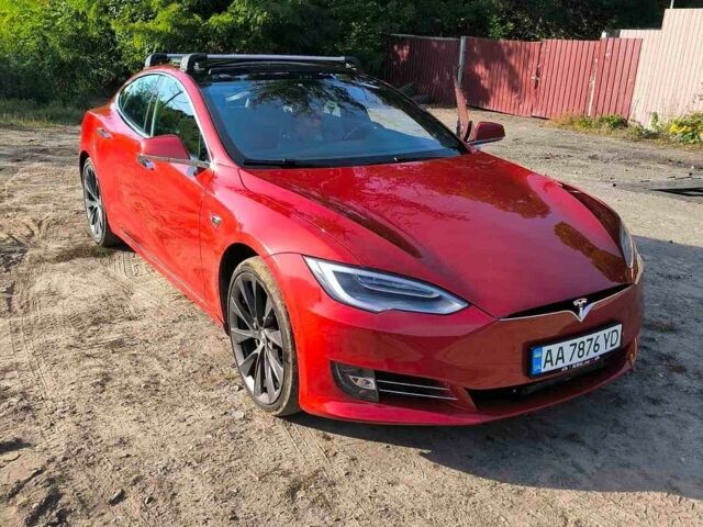 Червоний Тесла Модель С, об'ємом двигуна 0 л та пробігом 164 тис. км за 28000 $, фото 1 на Automoto.ua