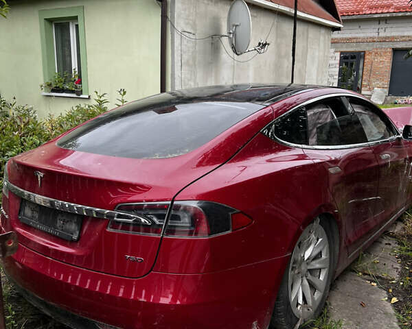 Червоний Тесла Модель С, об'ємом двигуна 0 л та пробігом 167 тис. км за 6800 $, фото 1 на Automoto.ua
