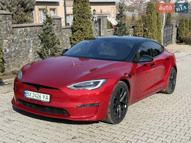 Червоний Тесла Модель С, об'ємом двигуна 0 л та пробігом 12 тис. км за 56000 $, фото 1 на Automoto.ua